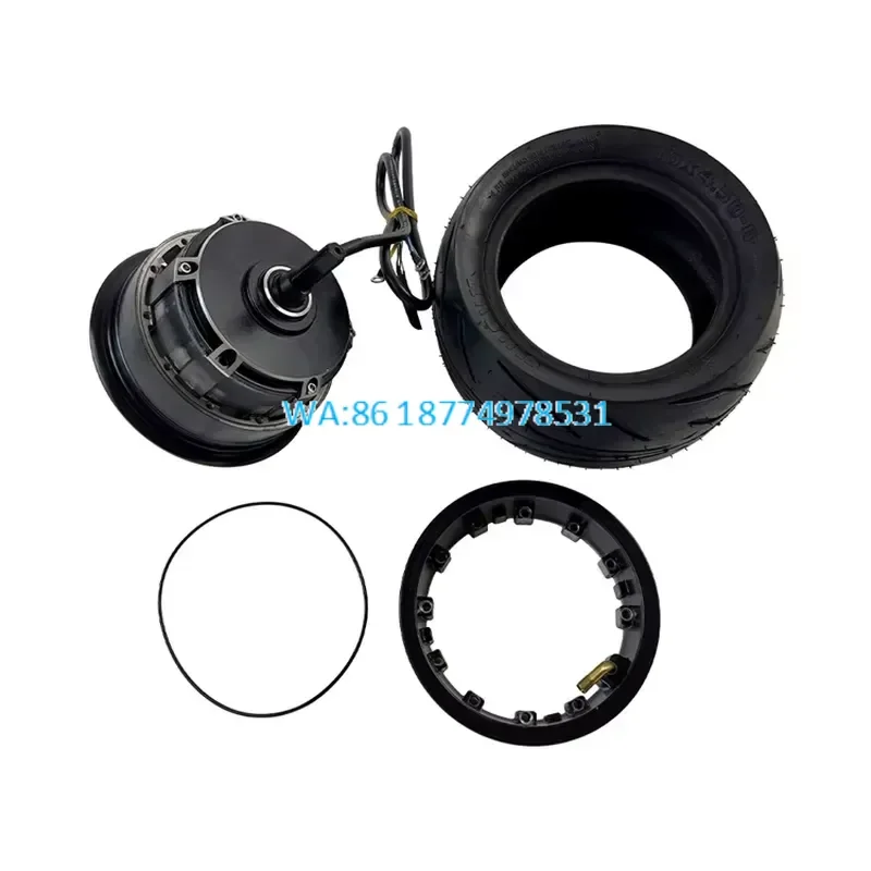 Wmwmnu for 10 Inch Split Hub Motor 48v60v72v 1000w-4000w Disc Brake High Power Scooter Moped Buggy ATV TRICYCLE CONVERSION