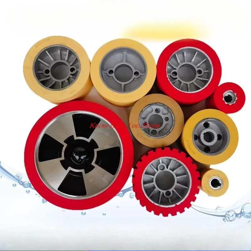 1PCS Durable Woodworking Machinery Accessories Feeding Roller Rubber Wheel for Feeder Machine