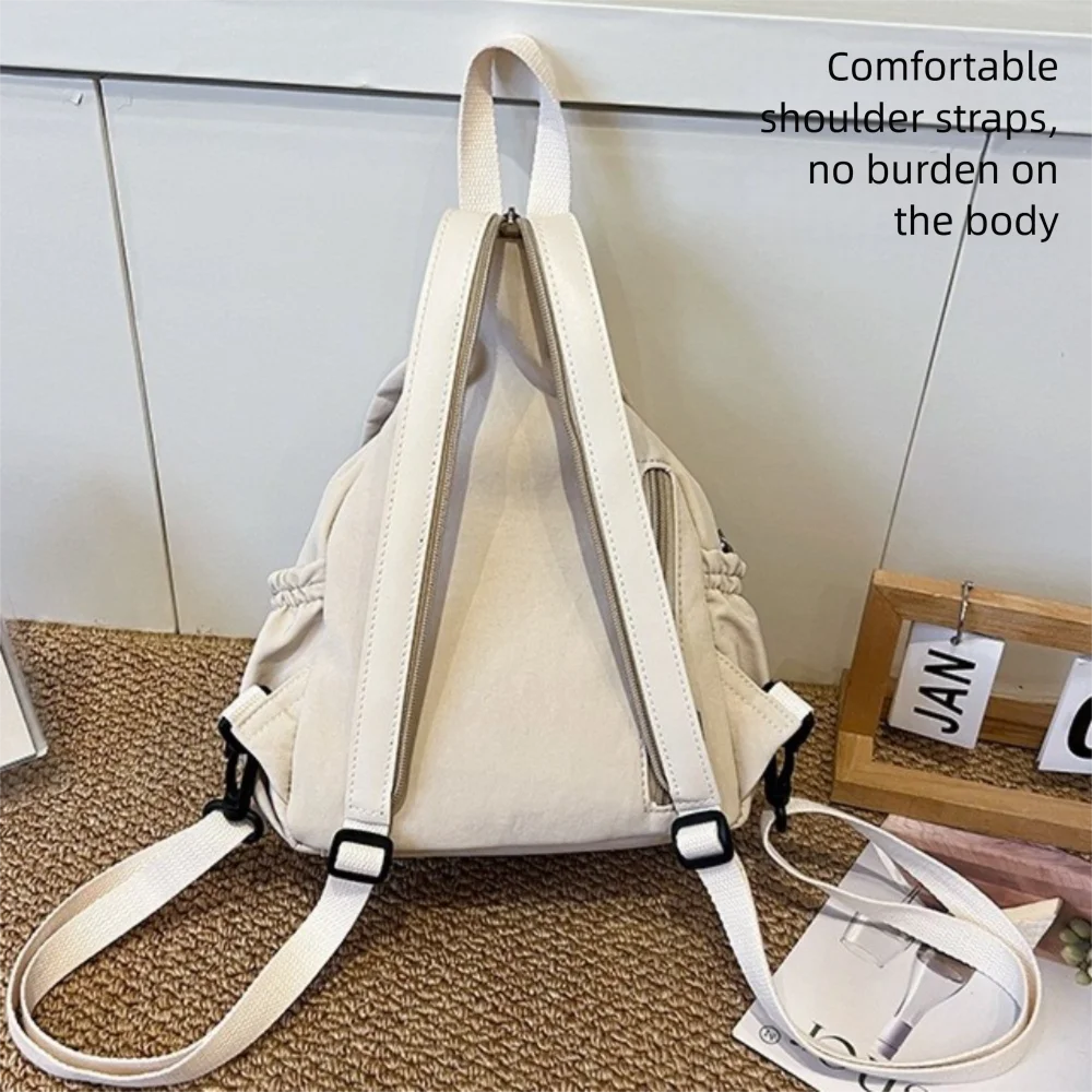 

Модный нейлоновый рюкзак, водонепроницаемая сумка через плечо большой емкости, легкая многофункциональная нагрудная сумка для девочек