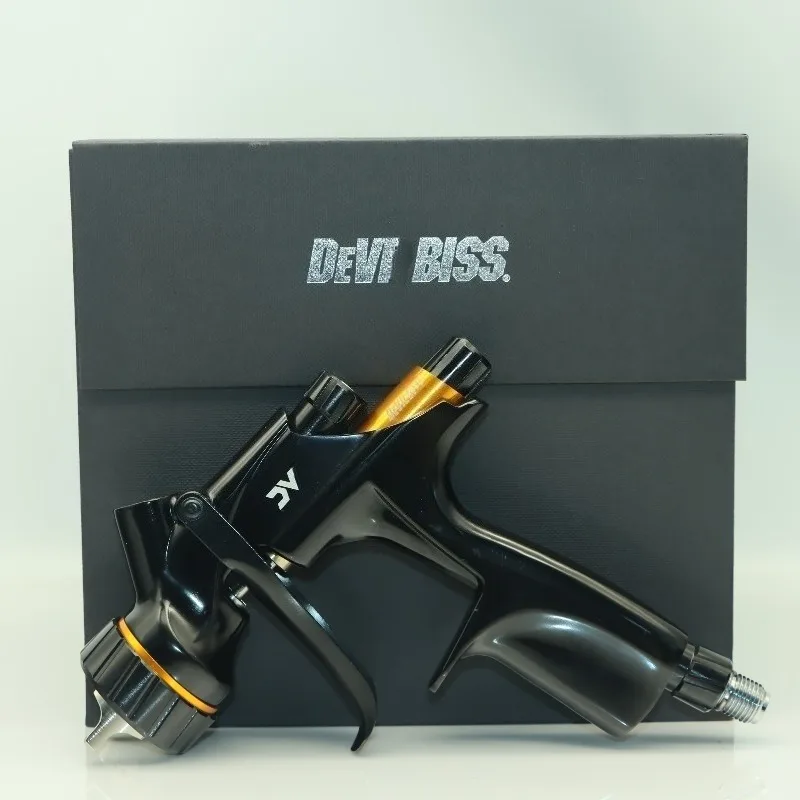 Automobile Spray Gun HVLP 600ml Cup DVl B1+ 1.3 Tip Primer Paint Guns for House Paint Cars Furniture Varnishes and Topcoats NEW image 4