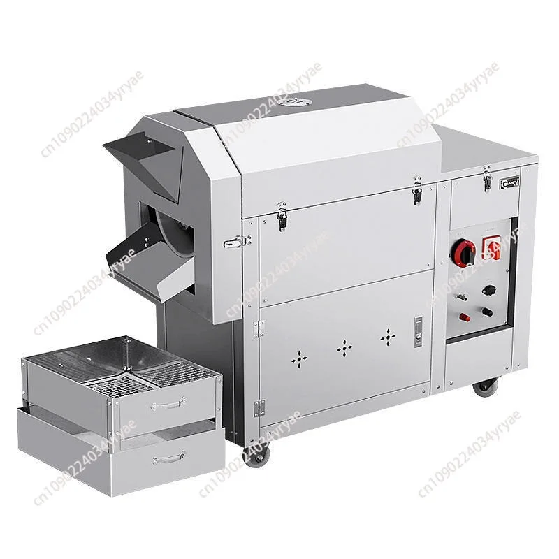 Máquina Automática para Tostar Nueces, Cacahuetes, Anacardos, Semillas de Girasol y Soja