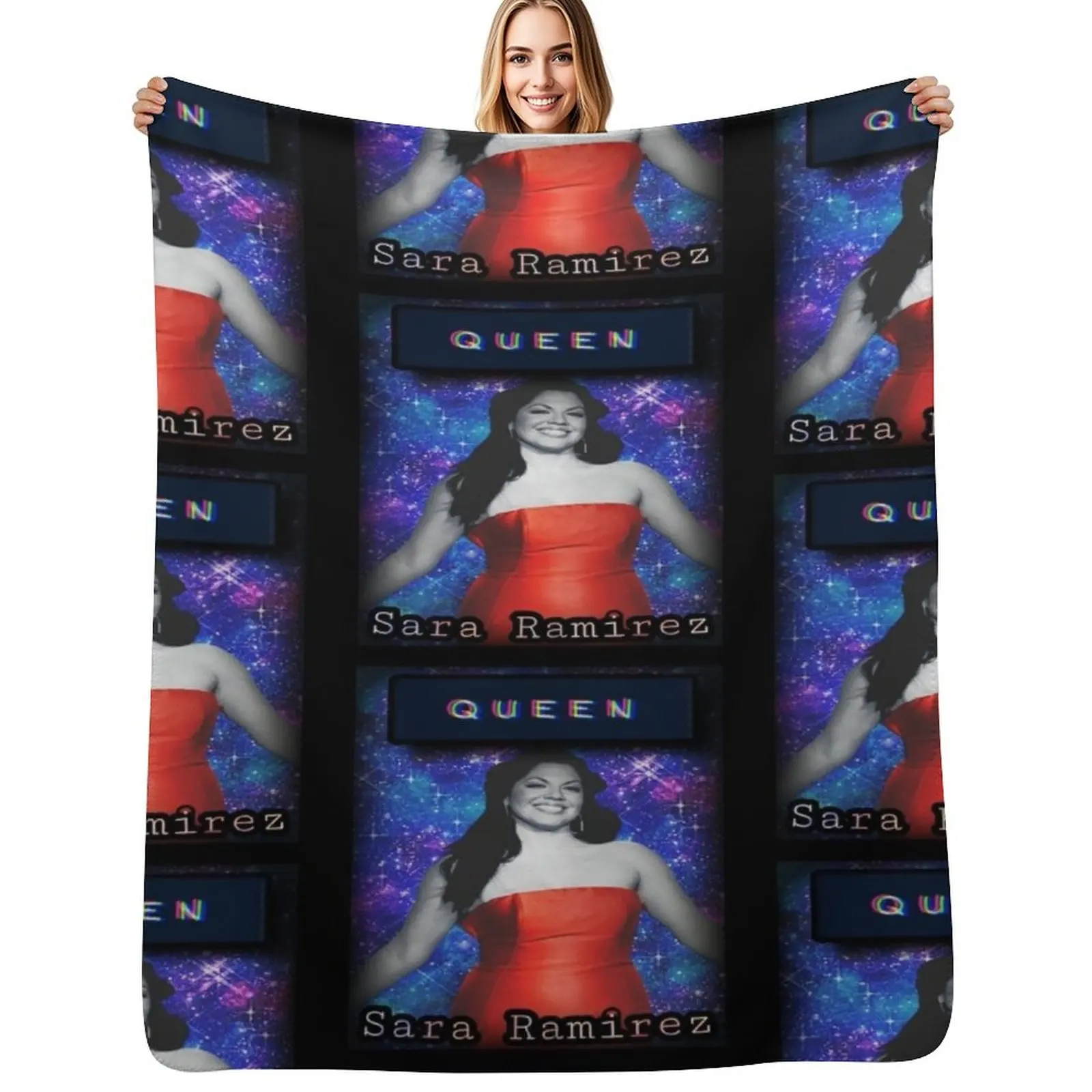 

Queen Sara Ramirez Throw Blanket Soft Home Decor Blanket for Couch Bedroom