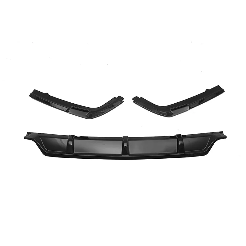 Suitable for BMW 2020-2024 X7 G07 Black Knight model with 3-section rear spoile  rear lip Rear bumper diffuser