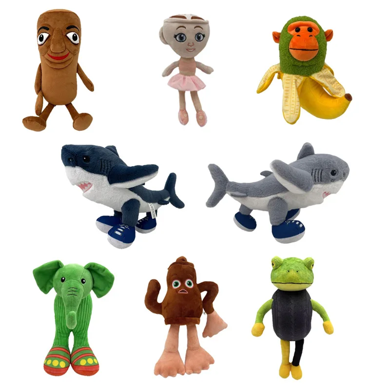 

Итальянский мем «Тралалеро Тралала», плюшевая кукла, аниме, милая мягкая подушка, коллекционная игрушка для фанатов, индивидуальный подарок, на заказ