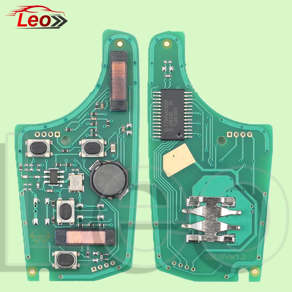 Leo Remote Smart Card Flip Key For Opel Buick Chevrolet Cruze Malibu Monzr Onix 315/433MHz ID:46CHIP PCF7952E World Available.