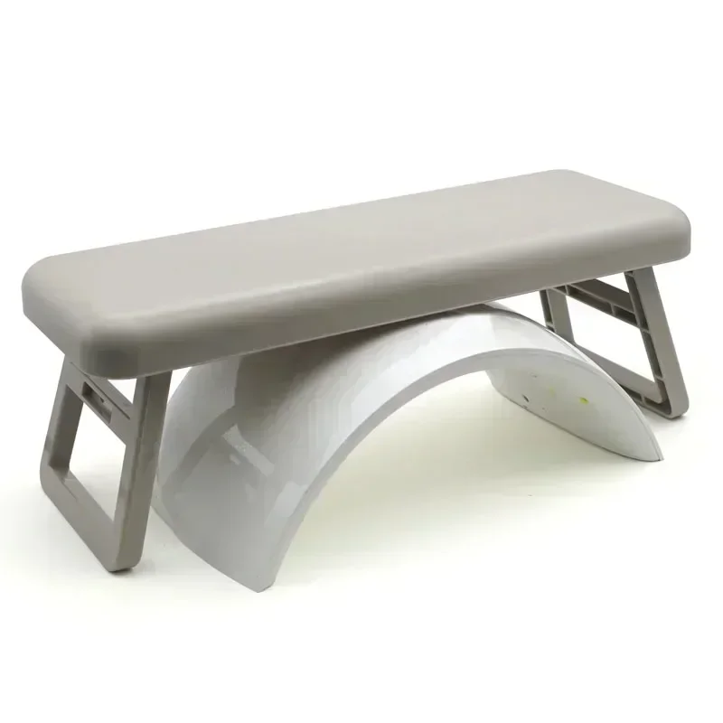 Soporte plegable para manicura de uñas, soporte para brazo, almohada, soporte para cojín, mesa, escritorio, reposabrazos, estera de soporte de esponja, herramienta de pulido, salón de práctica