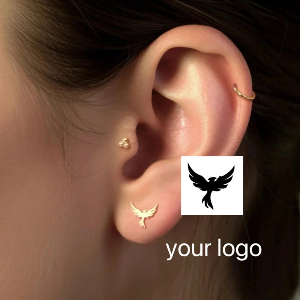 Customize your patterned earrings, personalized earrings, and give her the perfect gift with custom earrings