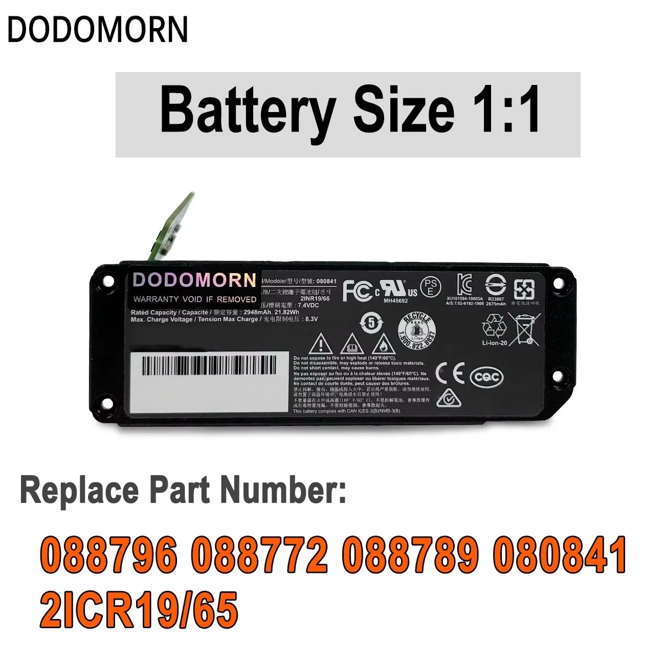 New 080841 Battery MotherBoard For BOSE Soundlink Mini 2 Bluetooth Speaker Main Board Repair Accessories Fast Delivery