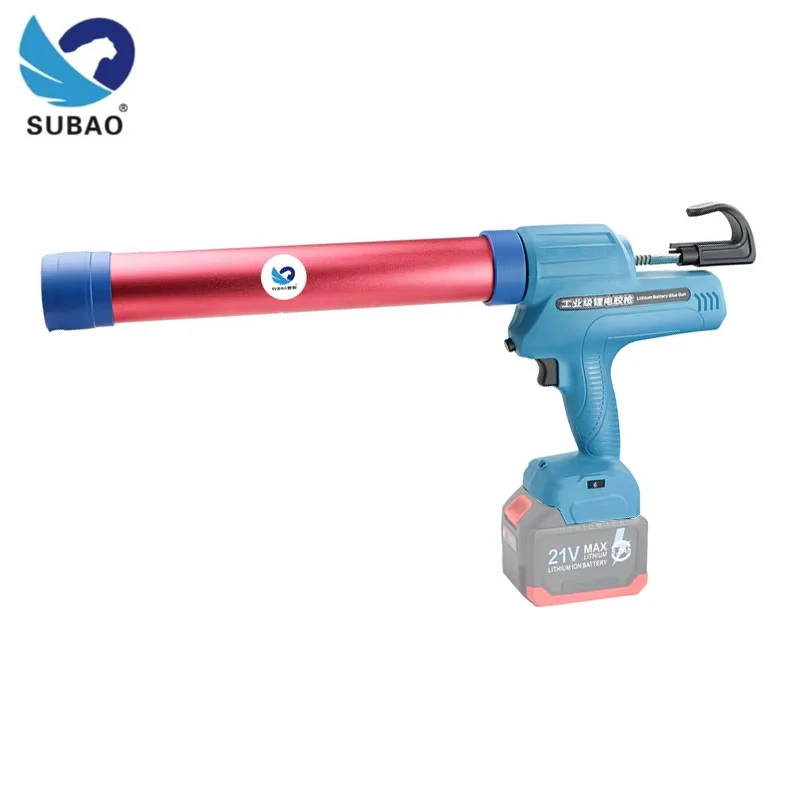 Lithium Electric Glass Glue Gun Fully Automatic Structure For Door And Window Sealing