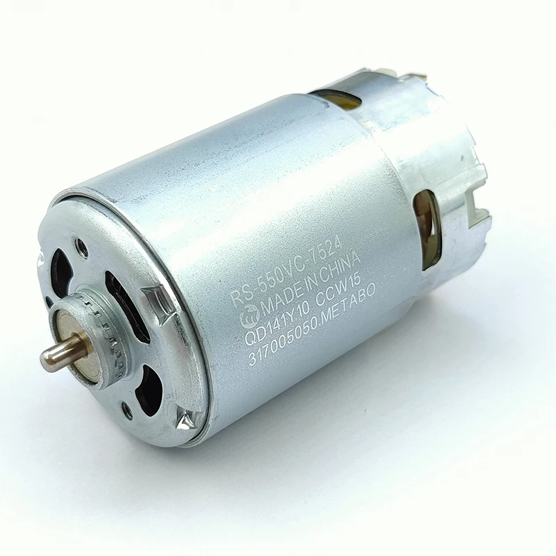 

RS-550VC-7524 DC 10.8V 12V 14.4V 21200RPM High Speed Power Mini 36mm RS-550 Motor DIY Electric Drill Model Garden Tool Toy Model