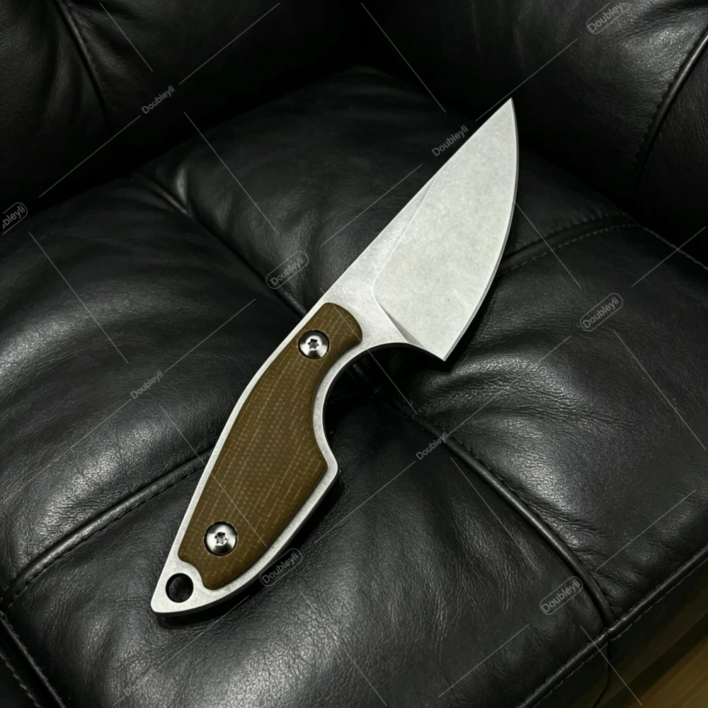 High-quality Lightweight Straight Knife Camping Barbecue, Portable Outdoor Knife, Peeler, Meat Slicer MKM Knife EDC Multi-tools
