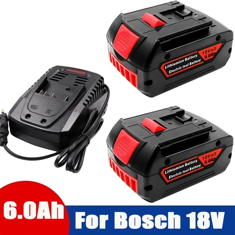 

NEW 18V 6000mAh Ersatz Batterie für Bosch 18V Professionelle System Cordless Werkzeuge BAT609 BAT618 GBA18V80 21700 Zelle