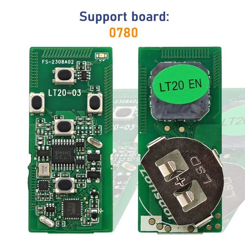 Lonsdor LT20 Smart Key 312-434Mhz 8A+4D BA Chip Dla Toyota & Dla Lexus Keyless Go Support K518 K518ISE KH100+ Uniwersalny