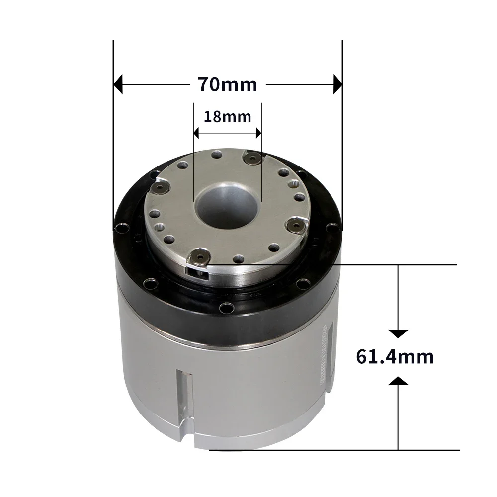 Robot joint servo motor hollow robot  with Canopen and Ethercat Protocol