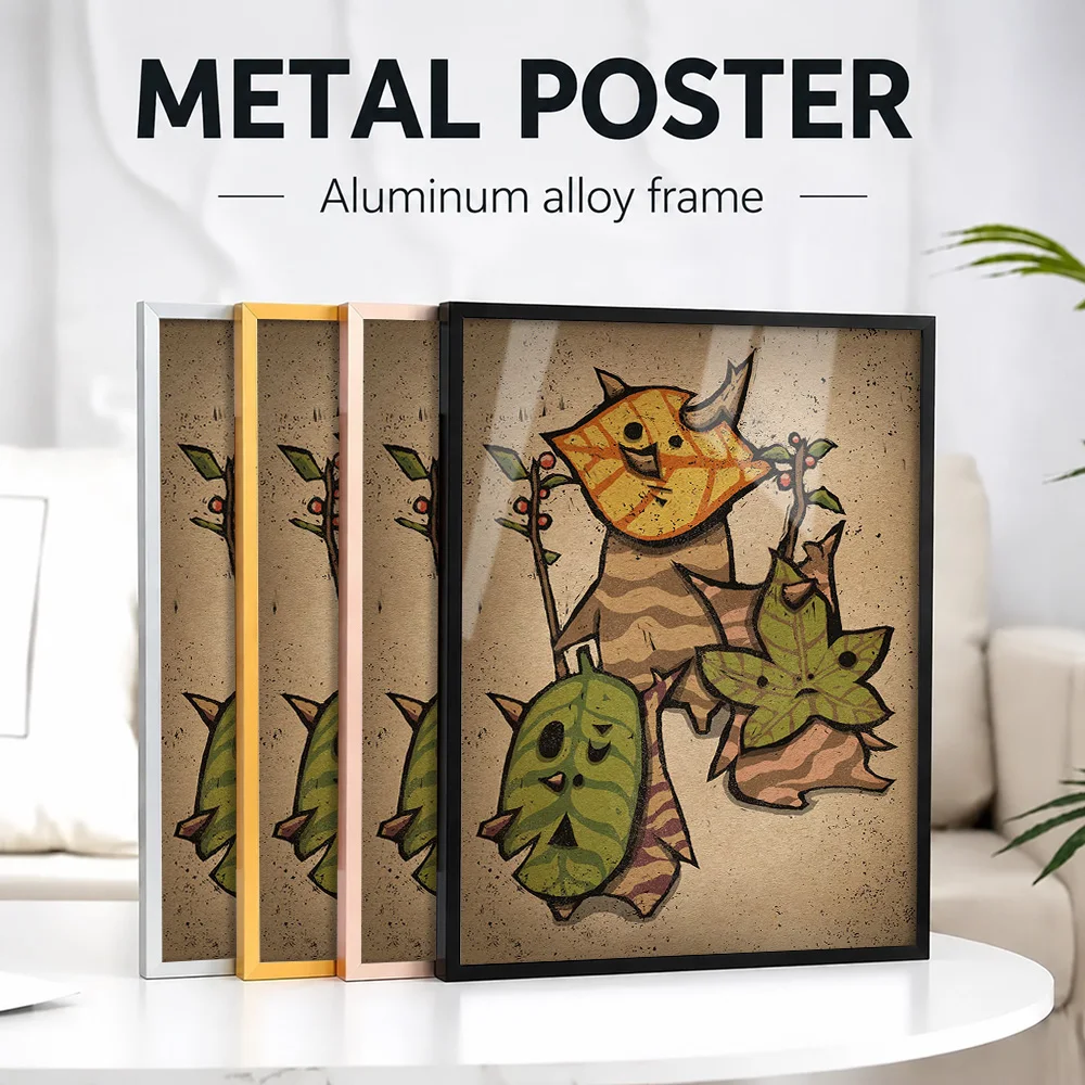 Korok Framed Metal Print Personalized Photo Immersive Adventure Style Wall Art For Living Room And Bedroom Housewarming Gift