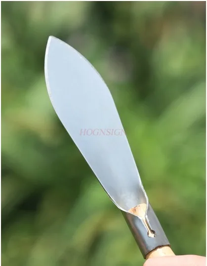 Małe narzędzie do sadzenia kwiatów ze stali nierdzewnej, mała łopata do sadzenia doniczek ogrodniczych, mini łopata