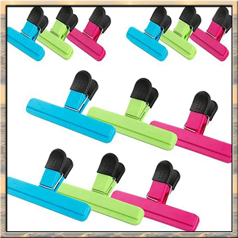 Apr.Food كليب البلاستيك الثقيلة محكم الختم المشبك كيس القهوة ختم حقيبة المشبك رقاقة البطاطس حقيبة المشبك