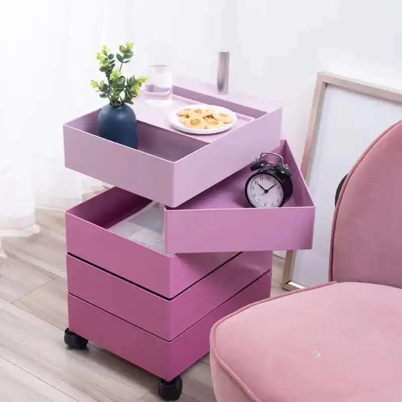 Rotate To Receive Ark Portable Bedside Table Ins Edge Ark Contracted And Contemporary Locker Web Celebrity Cosmetics
