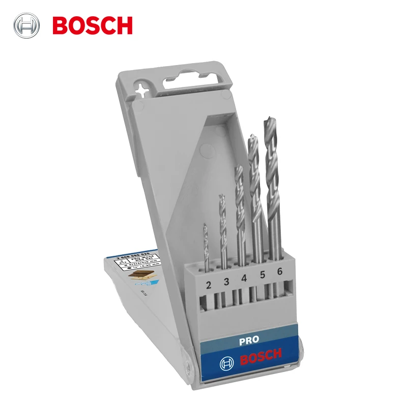 Bosch Pro Wood Drill Bits 5Pcs Kit Pro Series Hss Twist Drill