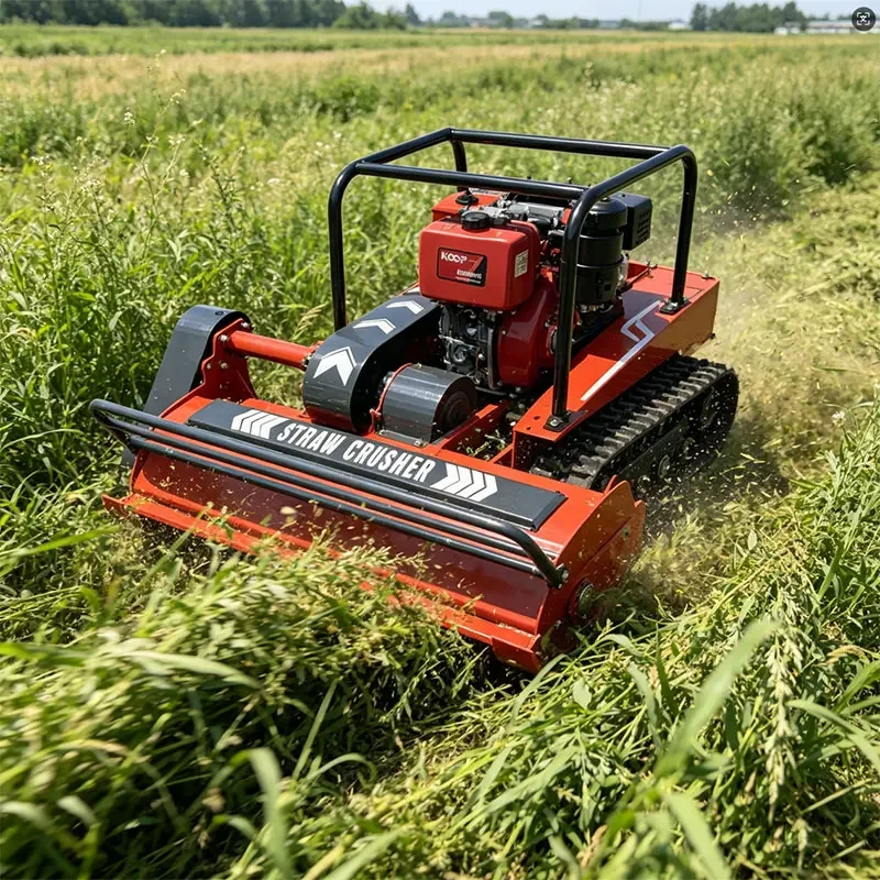 CE EPA 600mm-1200mm handgeführter Rasenmäher, leichter, ferngesteuerter Garten-Grasschneider für den Garten und kleine Rasenflächen