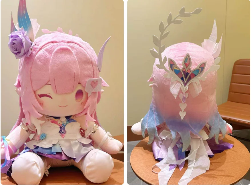 

Game Anime Honkai: Star Rail Cyrene 40cm Cartoon Figure Idol Sitting Posture Cosplay Pillow Dress Up Halloween Gift‌ Figures