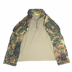 Flecktarn-多地形攻撃戦闘訓練ユニフォーム、戦術的なTシャツとパンツ、ジャングルタイガースポット、g3第3世代、mcbk mctp