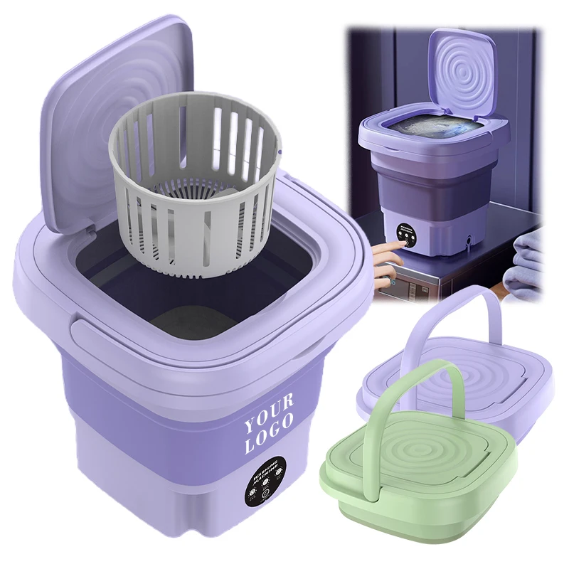 

Mini portable washer and dryer foldable