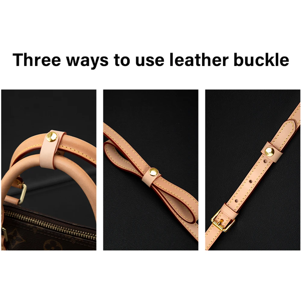 WUTA Shortened Straps Fastening Buckles Converted Straps Underarm Accessories Shoulder Bag Straps Adjusters for Nano Bucket Bag