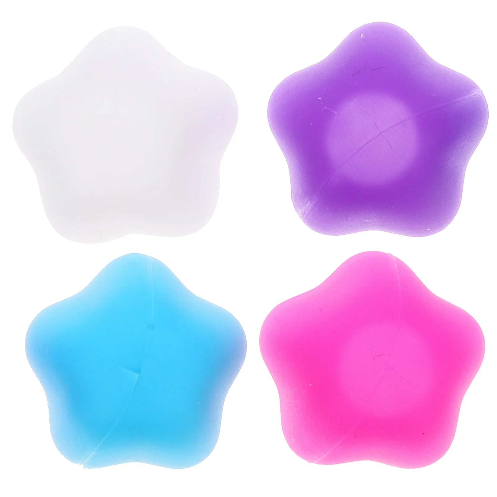 4 Pcs Toothpaste Cap Portable Protectors Home Covers Hat Squeezer Caps Silicone Silica Gel Hats