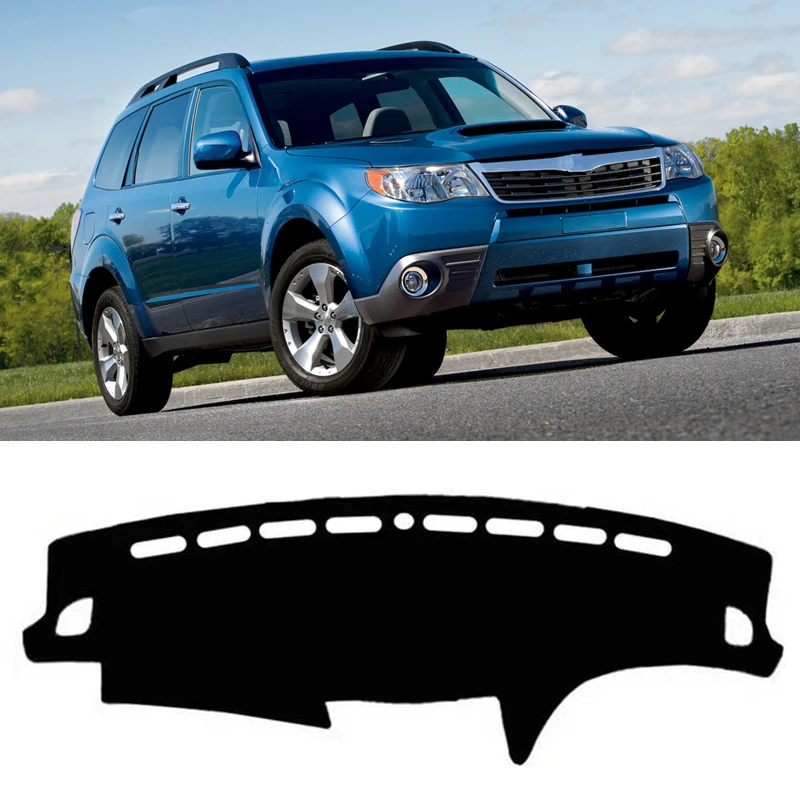Dashboard Cover Sunshade Mat Pad For Subaru Forester 2008 2009 2010 2011 2012 2013 Anti-UV Dash Carpet Protector Car Accessories