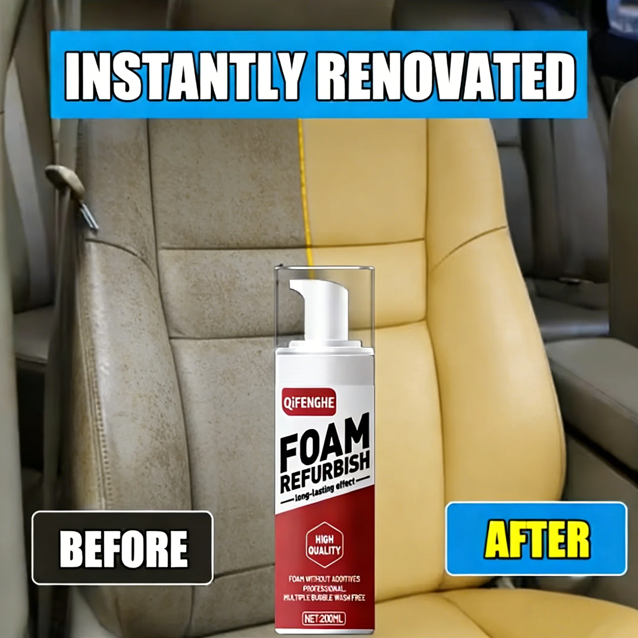 Household & Car Interior Cleaner – Gentle on Hands, Cleans and Conditions in One