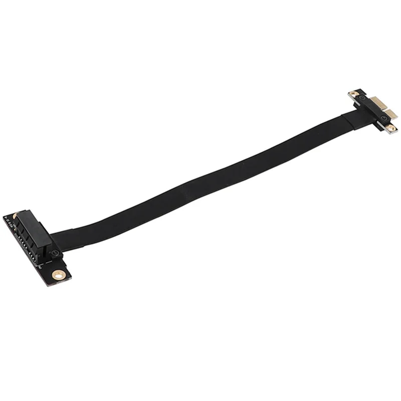 ABT-8X 90 درجة Pci-E Pci Express 1X إلى 1X فتحة الناهض بطاقة محول موسع الشريط محول تمديد كابل Pci-E X1