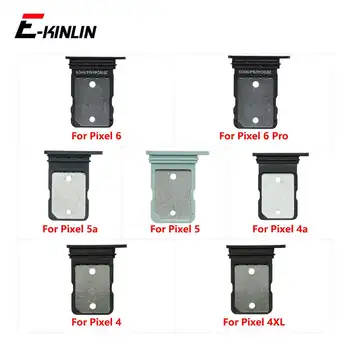 Držák karty SIM/Micro SD/Smartphone, držák, konektor, čtečka karet, adaptér pro Google Pixel 4, 4a XL, 4XL, 5, 5a, 5G, 6a, 6, 7 Pro 10 nejlepší prodej Slot pro SIM kartu Google Pixel 4XL - №4