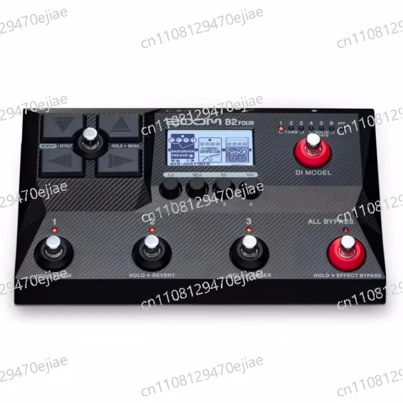 

Amp and Effects Emulator audio interface technology and 6 iconic DI models Zoom B2 Four with Zoom’s Multi-Layer IR
