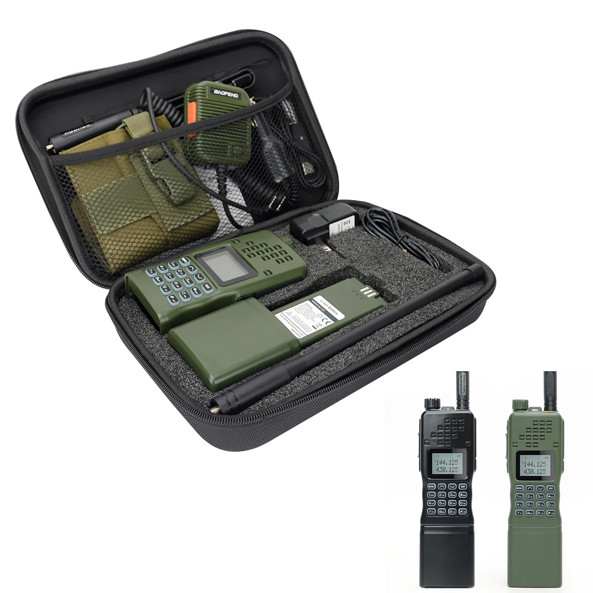 Baofeng AR-152 15W Walkie Talkie Krachtige CB Tweerichtingsradio 12000mAh Batterij Tactisch Lange afstand AN PRC-152 Dual Band Transceiver