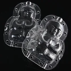 2Pcs Adorable Buddha Cucumber Mold clear Vegetables Shaping Mold Melon Growing Mold Multiuse Fruit Mold Gardening tool