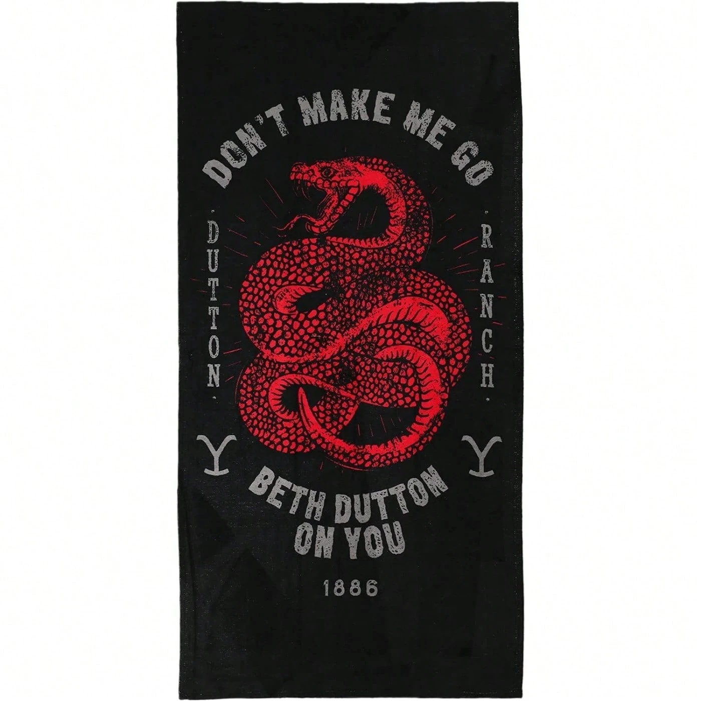 

1 шт. пляжное полотенце со змеей: полиэстер, 2D-принт, западный стиль. Быстросохнущий и легкий — подарок унисекс для пляжа/плавания/кемпинга,