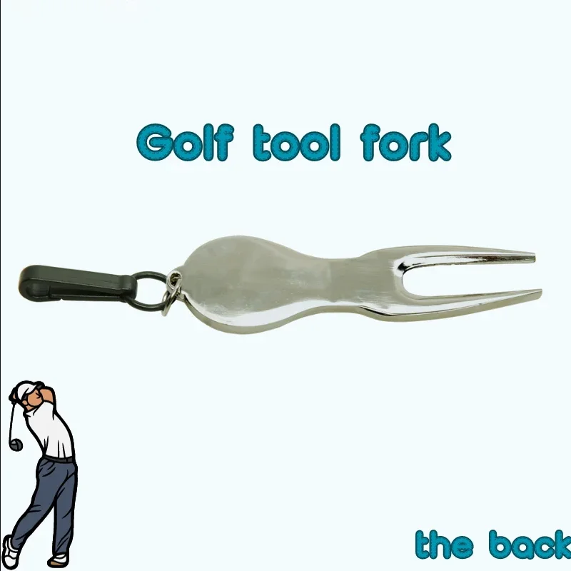 Multifunctional Boutique Golf Green Fork Trimmer, Grass Trimmer, Caddy Tool, Metal Magnet, Mark Ball Fork