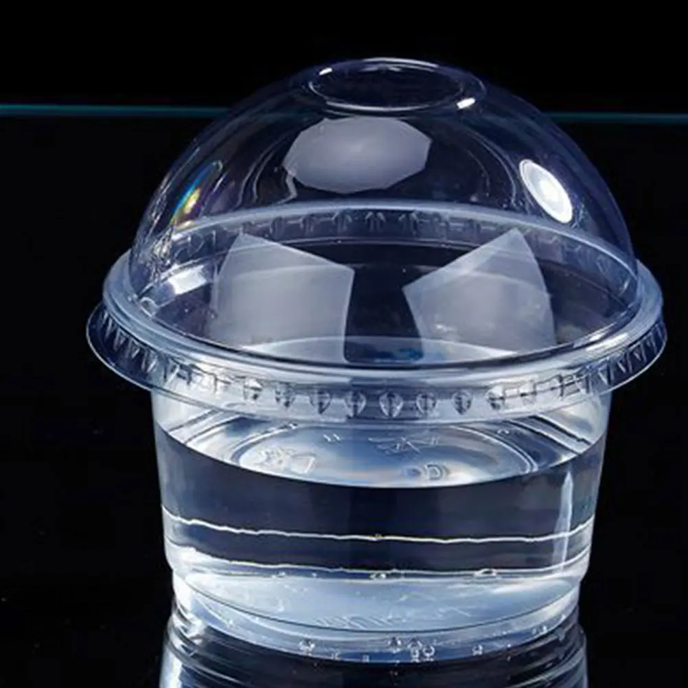 

50pcs Pudding Cups Disposable Dessert Cups With Lids For Ice Cream Cake Jelly Yogurt Wedding Party Use