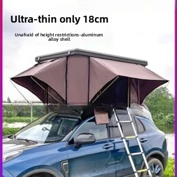 Top tent fully automatic self-driving tour outdoor tent rainproof double hard shell