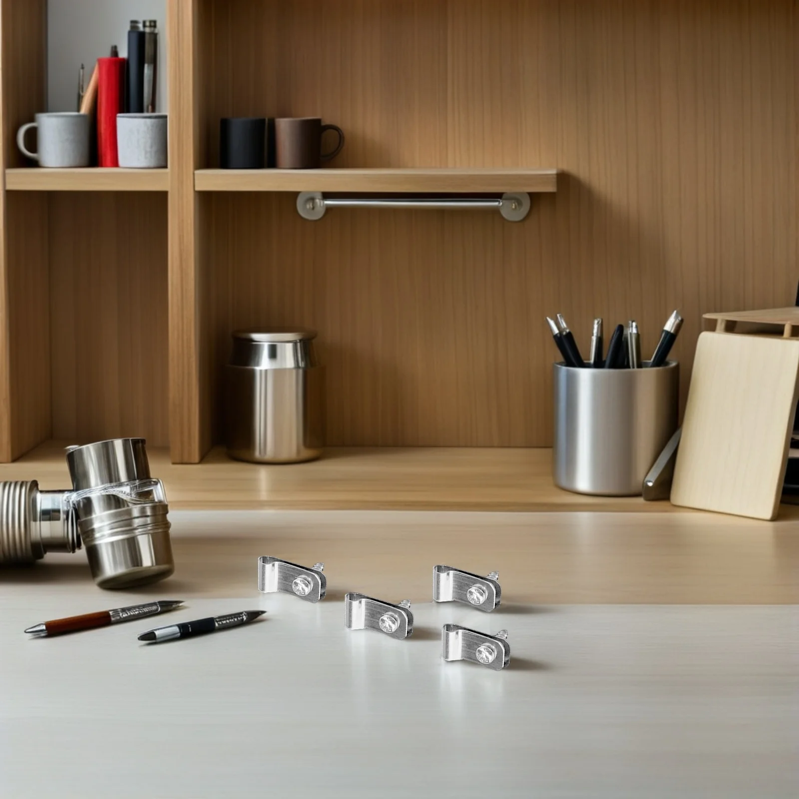 100 قطعة مقاطع سياج الألومنيوم الموثوقة الثقيلة سلك قفص السحابات سهلة الحمل مخزن دائم المنزل مزرعة سلك سياج كليب #6