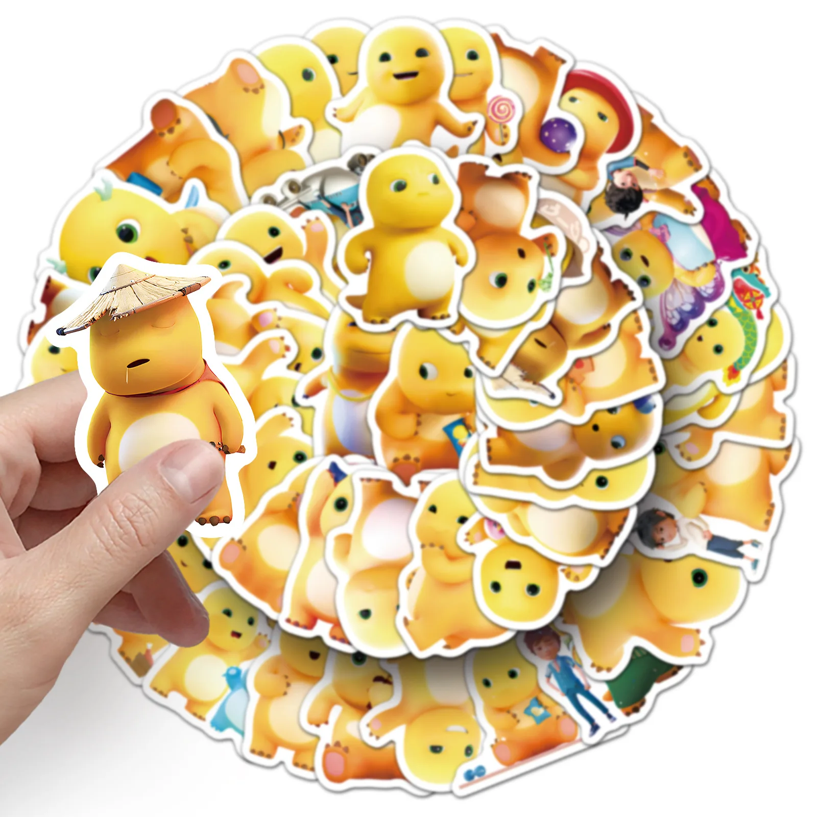 50 pezzi Kawaii NAILONG Anime ruolo adesivi cartoni animati impermeabili decorazione notebook chitarra mobile tazza d'acqua valigia giocattoli graffiti