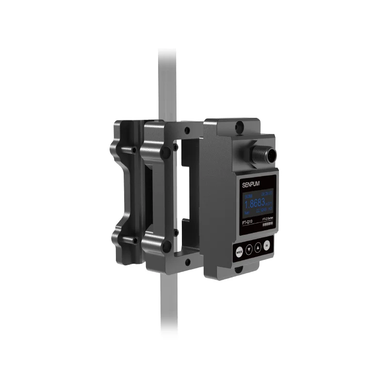 Senpum Flow Test Sensor 4-20ma Modbus RS485 20mm Ultrasonic Flow Meter DN20 Flow Switch For Tubes