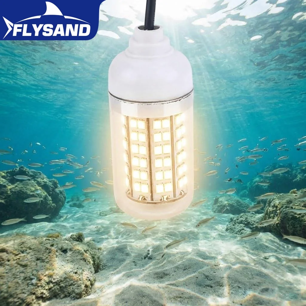 

Светодиодный светильник для рыбалки 12В 15Вт, 108 LED, для подводной ловли, для ловли с плота, для приманки рыбы, для сбора рыбы
