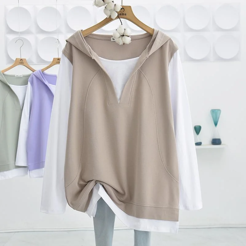 Felpe con cappuccio carine Himegyaru Donna Manica lunga All-Match Retro Easiest Match Velluto Esterno American Baggy Student Leisure Rosa