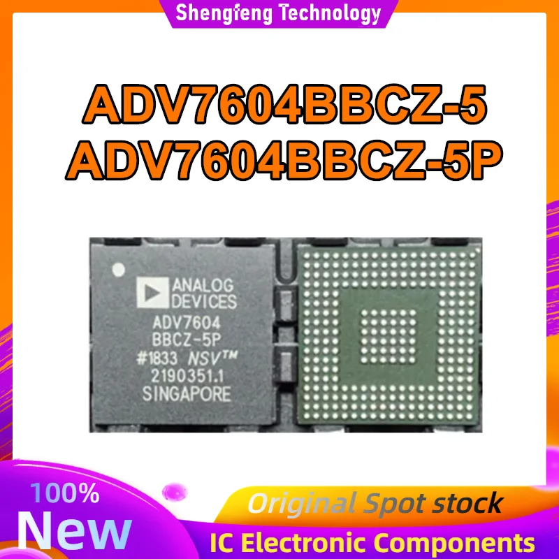 ADV7604BBCZ-5 ADV7604BBCZ-5P ADV7604 BBCZ-5 ADV7604 BBCZ-5P BGA IC 칩셋, 오리지널 재고, 2 개