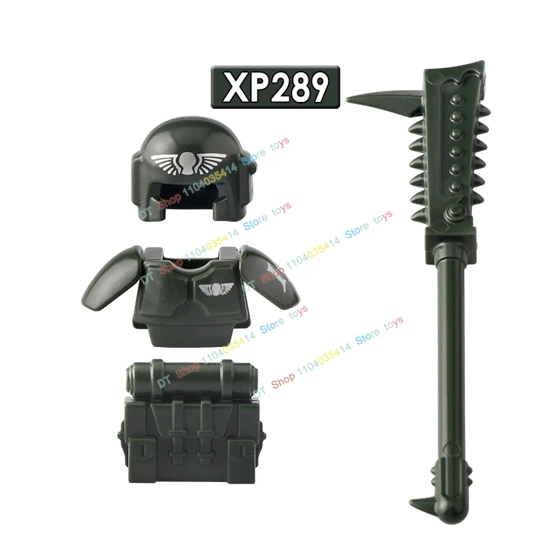 Imperial Defense Soldier Commander Engineer Game Serie Perimeter Building Blocks Assemble Educational Toys for Children KT1037