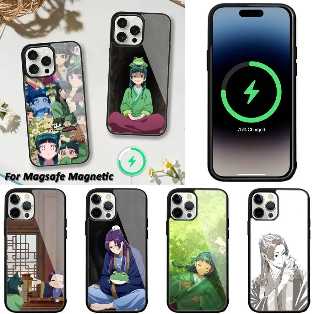 

Apothecary Diaries Maomao Phone Case For iPhone 16,15,14,13,12,11,Plus,Pro,Max,Mini Magsafe Magnetic Wireless Charging