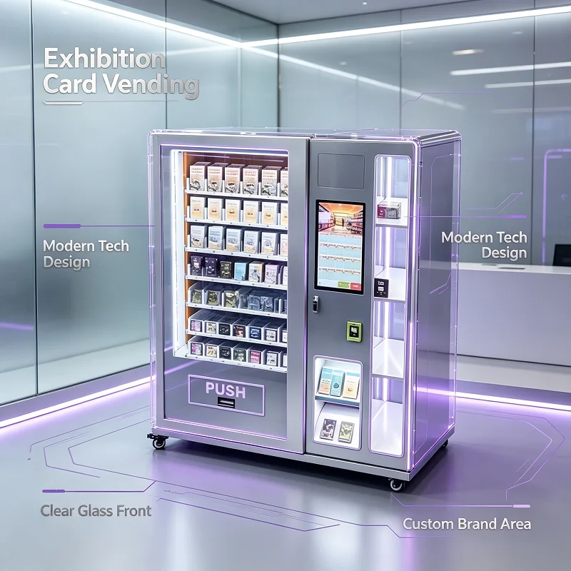 TCG Card Vending Machine Surprise Blind Box Automated Unit Playful Trading Card Dispenser Gift for Kids Activity Center