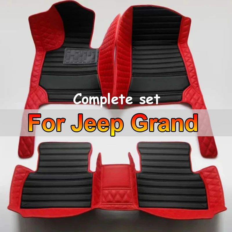 Car floor mats for Jeep Grand Cherokee WK WK2 2004-2022 21 20 19 18 17 16 15 14 13 Automobile Carpet Cover interior accessories